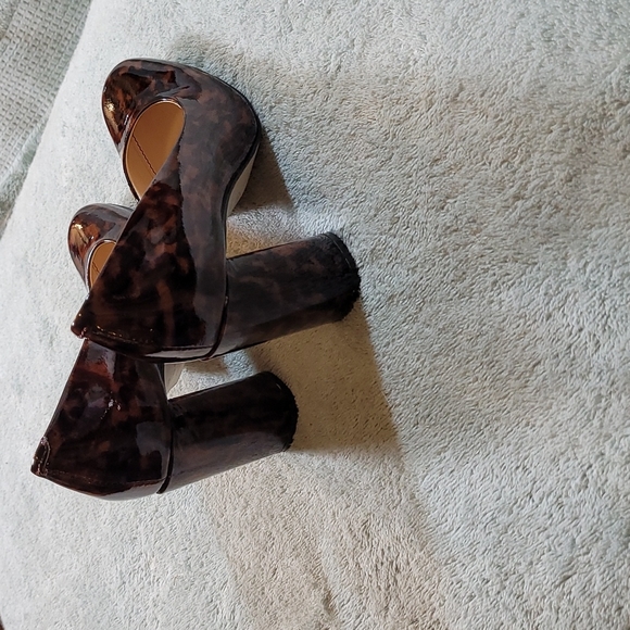 Isola patent leather animal print shoes - Picture 5 of 5